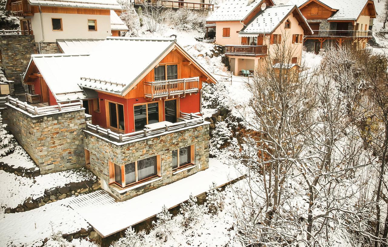 Odalys Chalet Le Pure Altitude Villa Valloire Exterior foto